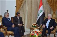 MP, Iraqi President discuss latest regional developments