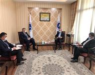 Uzbekistan Ambassador to Tehran met with the APA Secretary General