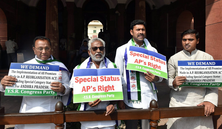 YSR Congress to hold protest at Parliament of India