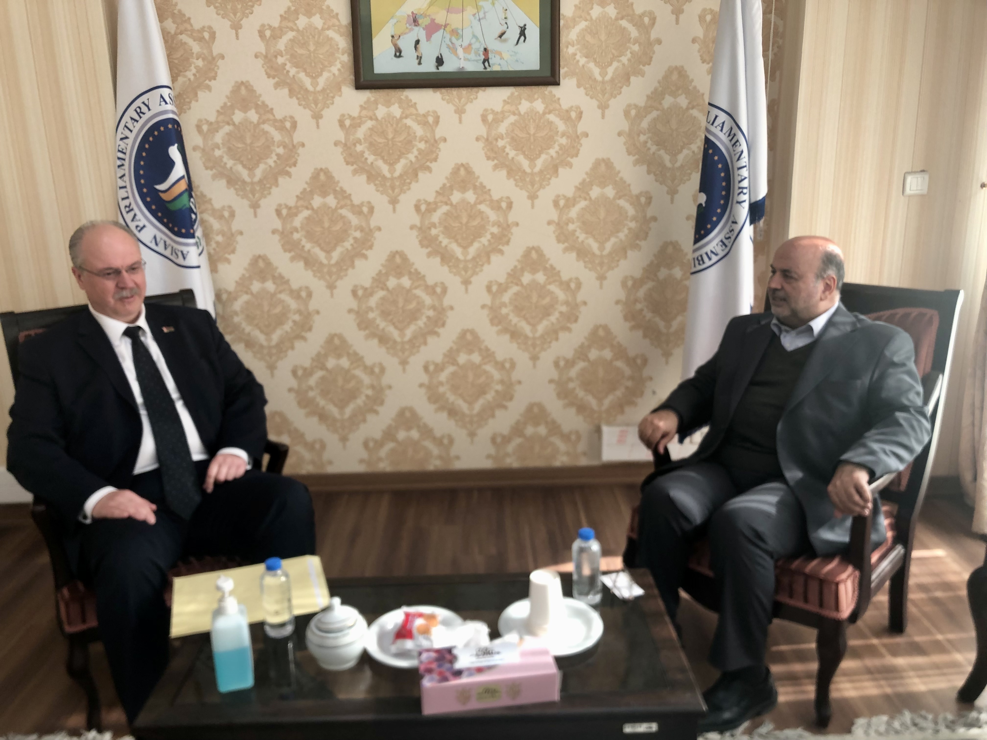 Belarus Ambassador to Tehran met with the APA Secretary General