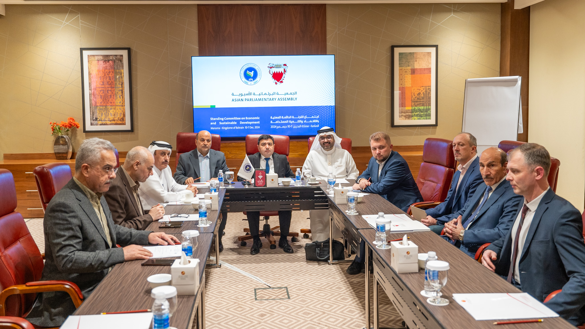 The 3rd APA Bureau Session met in Manama alongside the Economic SC Meeting