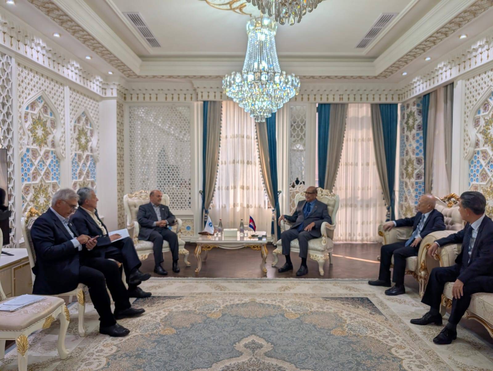 Head of Cambodian Delegation met with APA Secretary General